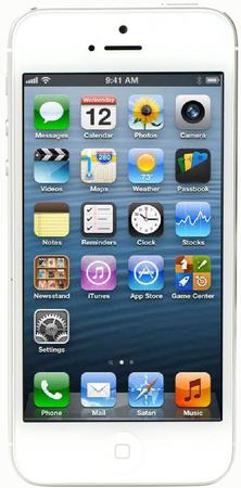Смартфон Apple iPhone 5 32Gb White & Silver - Тейково