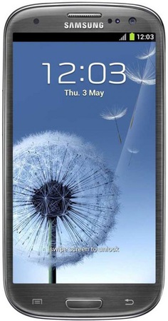 Смартфон Samsung Galaxy S3 GT-I9300 16Gb Titanium grey - Тейково